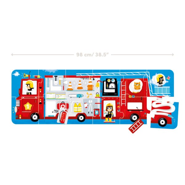 Banana Panda Óriás Párosító Puzzle - Tűzoltó
