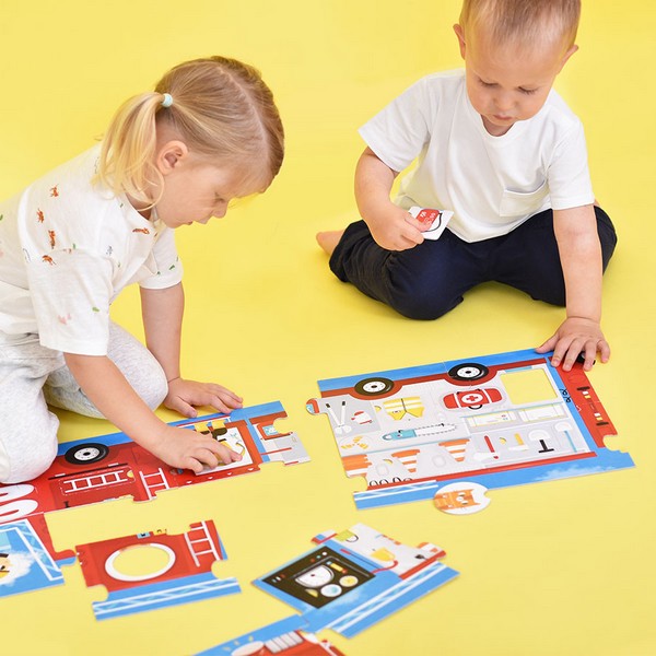 Banana Panda Óriás Párosító Puzzle - Tűzoltó