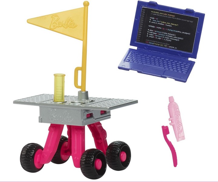 Barbie 65. Évfordulós Karrier Játékszett - Űrhajós