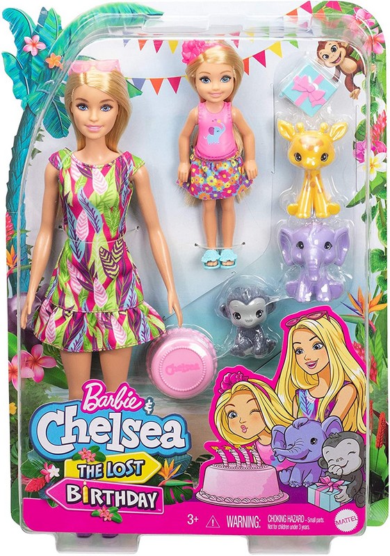 Barbie Az Elveszett Szülinap - Barbie És Chelsea Játékszett