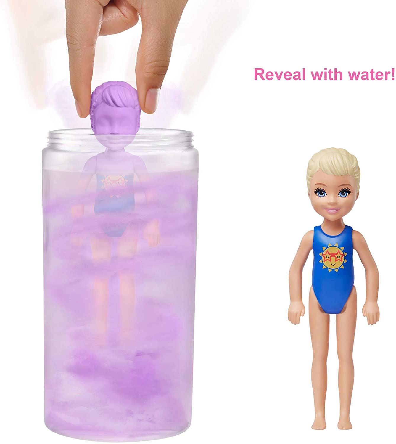 Barbie Color Reveal Chelsea meglepi Buli a strandon
