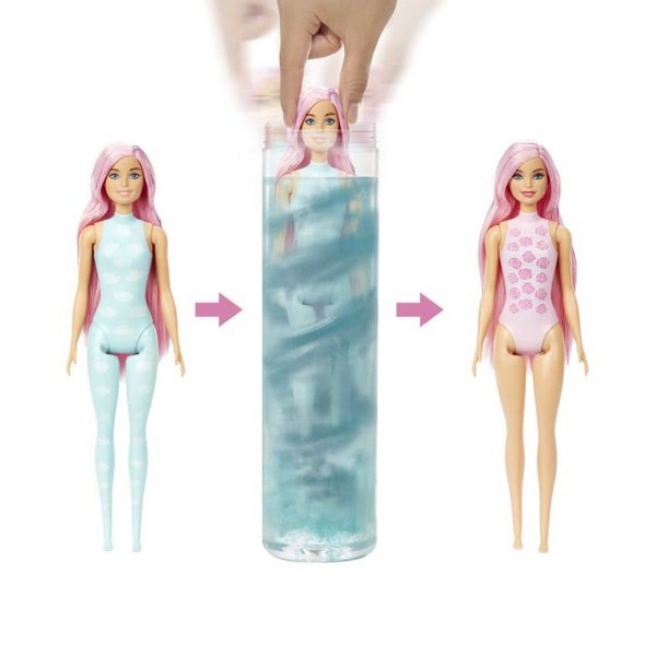 Barbie Color Reveal Meglepetés Baba - Buli Az Esőben