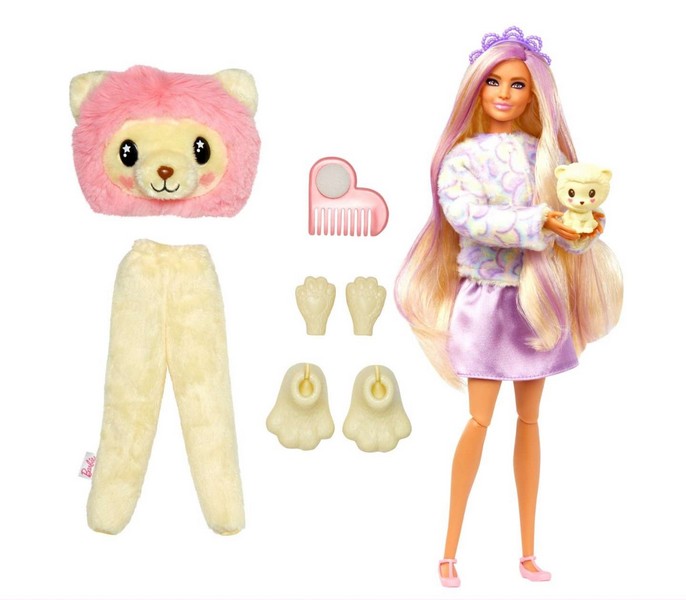 Barbie Cutie Reveal Meglepetés Baba - Oroszlán (5. Sorozat)