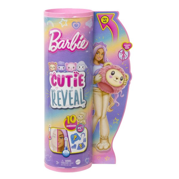 Barbie Cutie Reveal Meglepetés Baba - Oroszlán (5. Sorozat)