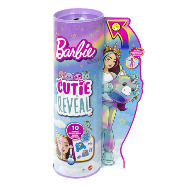 Barbie Cutie Reveal Meglepetés Baba Unikornis (2. sorozat)