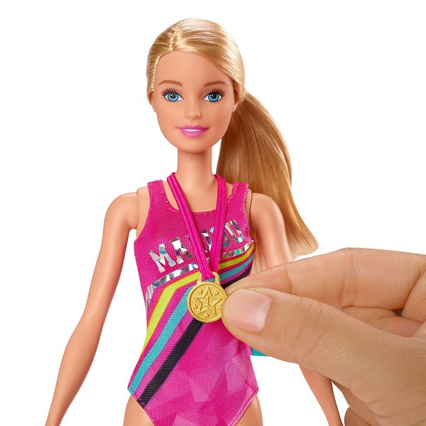 Barbie Dreamhouse Adventures Barbie úszóbajnok szett