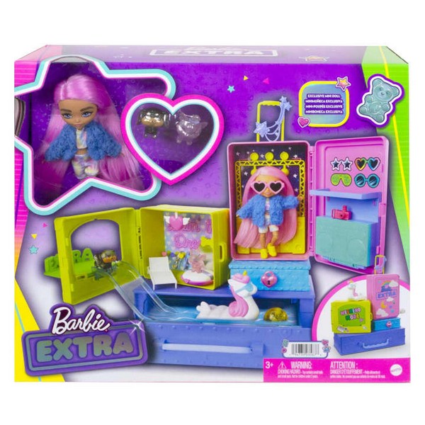 Barbie Extravagáns Kiskedvenc Játékbirodalom Mini Babával