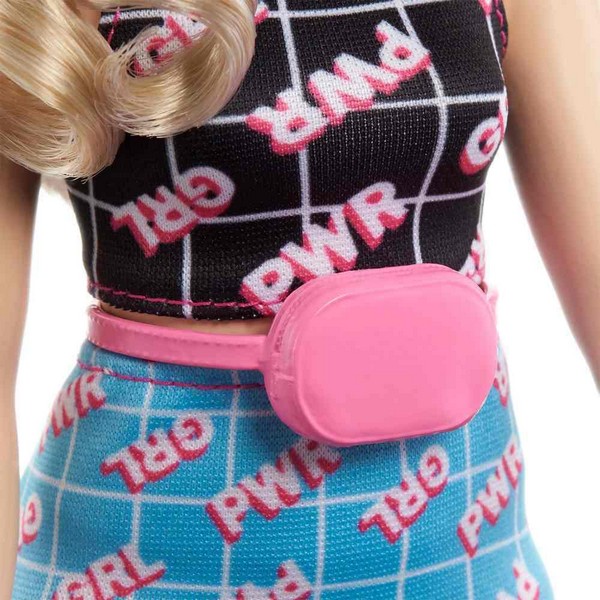 Barbie Fashionista Barátnők - Szőke Grl Pwr ruhában (202)
