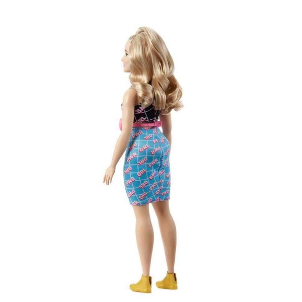 Barbie Fashionista Barátnők - Szőke Grl Pwr ruhában (202)