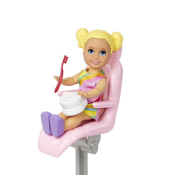 Barbie Karrier Játékszett - Fogorvos Barna Hajú