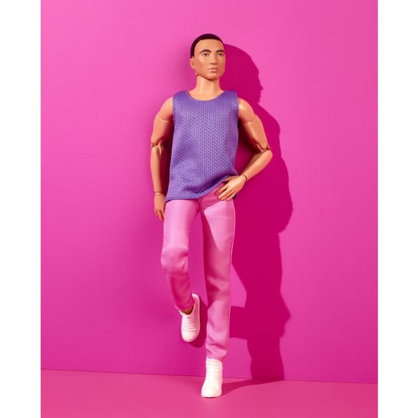 Barbie Neon Kollekció Ken Lila Pólóban