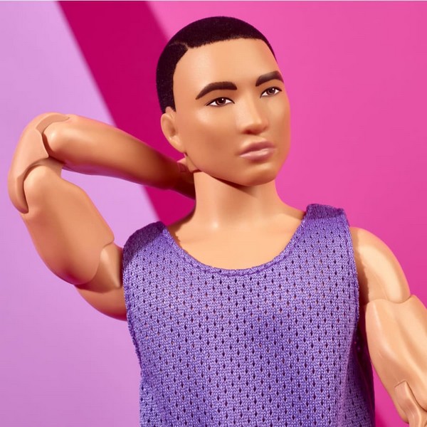 Barbie Neon Kollekció Ken Lila Pólóban