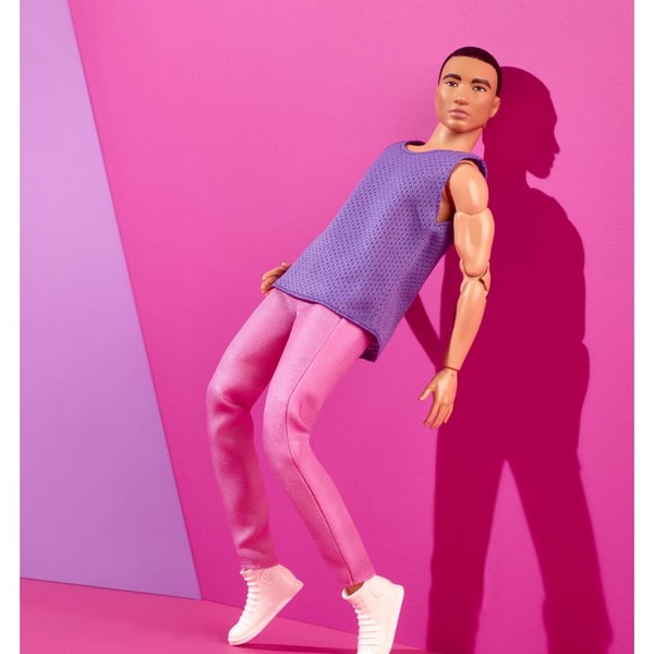 Barbie Neon Kollekció Ken Lila Pólóban