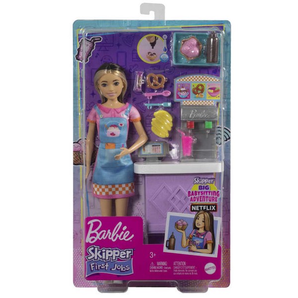 Barbie Skipper Bébiszitter első munkája szett  - Snack Bar