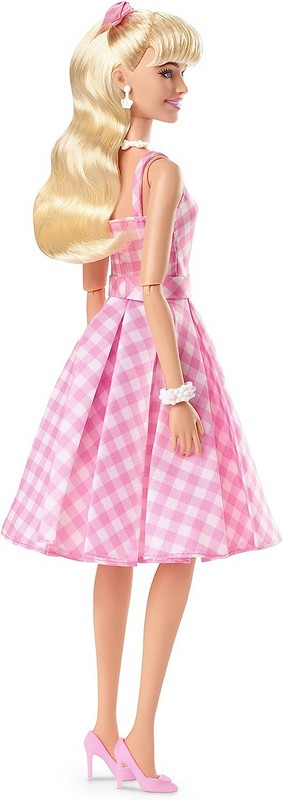 Barbie The Movie - Barbie Rózsaszínkockás Ruhában