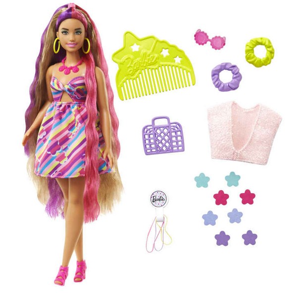Barbie Totally Hair Baba - Virág