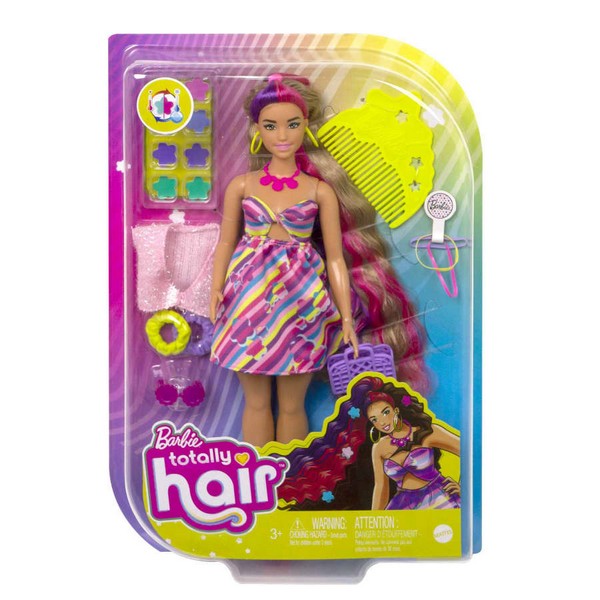Barbie Totally Hair Baba - Virág