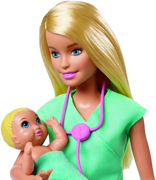 Barbie karrier játékszettek gyerekorvos