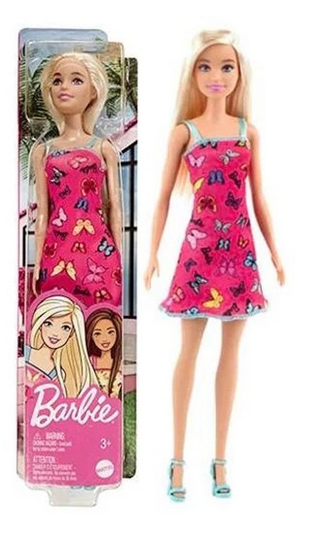 Chic Barbie Pink Pillangós Ruhában