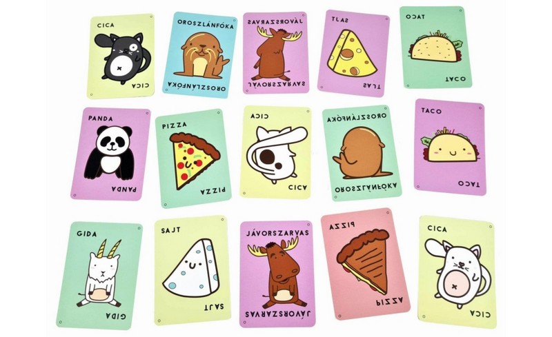 Cica, Pizza, Taco, Gida, Sajt - Fordulatos Fordítás