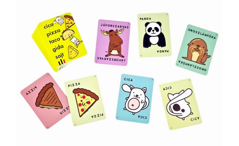 Cica, Pizza, Taco, Gida, Sajt - Fordulatos Fordítás