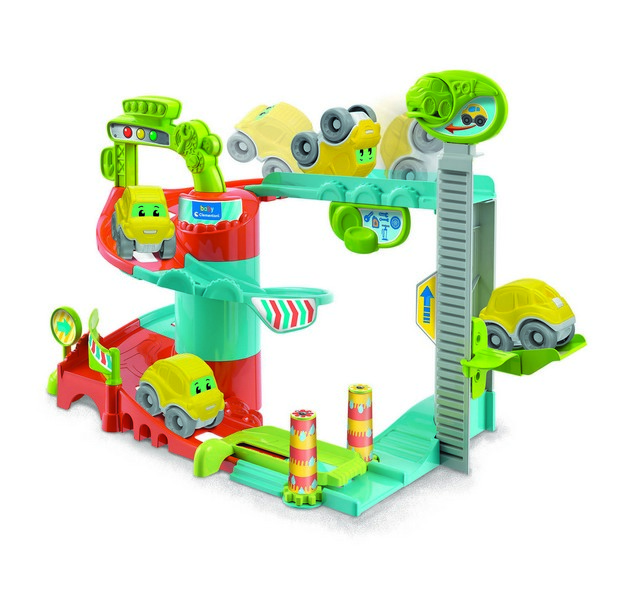 Clementoni Baby Fun garage - autós golyópálya játékszett