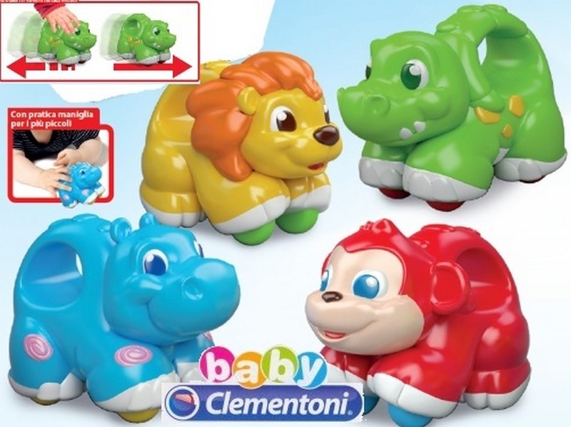 Clementoni Baby Run &amp; Fun Baby felhúzható állatok, többféle