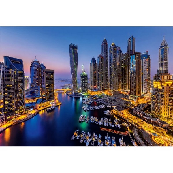 Clementoni Puzzle 1000 db HQC - Dubai (kompakt doboz)