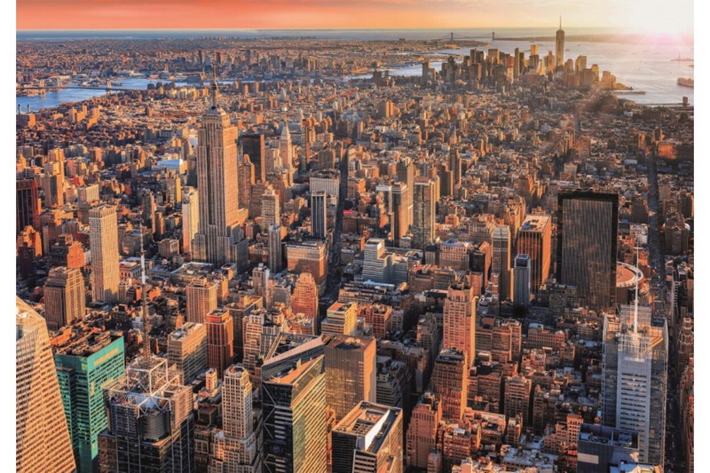 Clementoni Puzzle 1000 db HQC - New York City Naplemente
