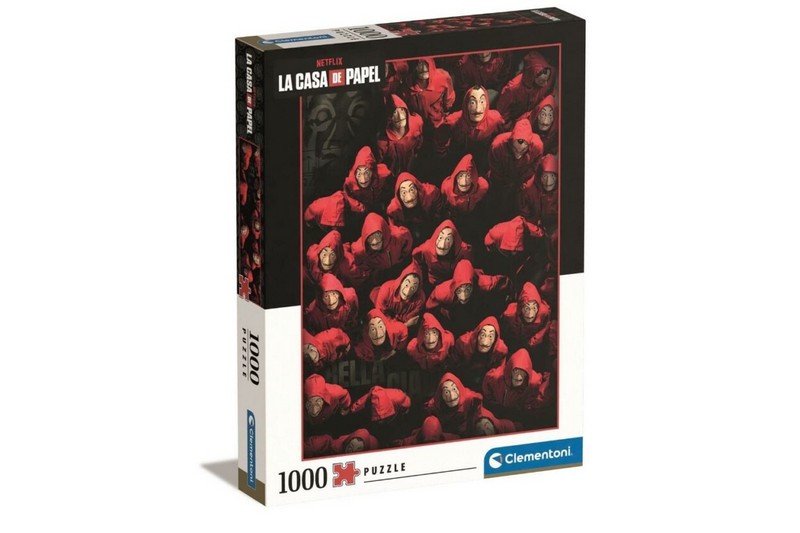 Clementoni Puzzle 1000 db-os - A Nagy Pénzrablás 3.