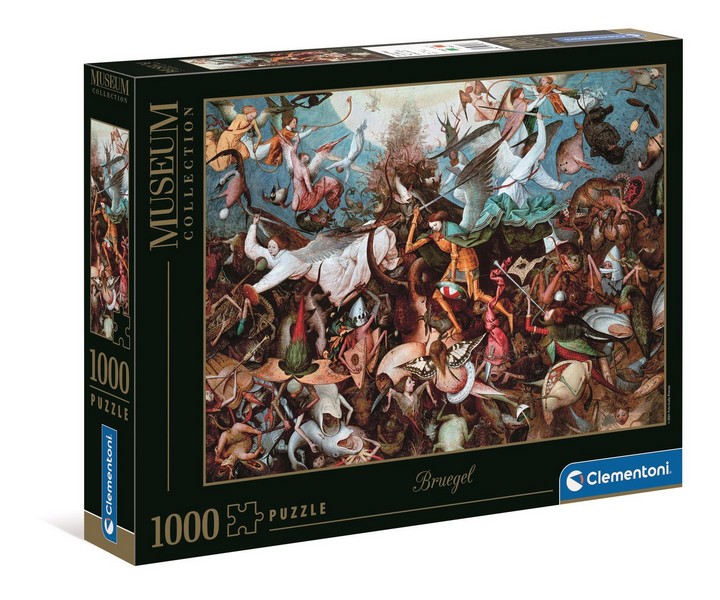 Clementoni Puzzle 1000 db-os - Pieter Bruegel: A Lázadó Angyalok Bukása