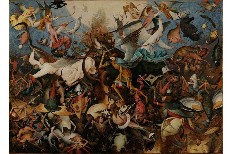 Clementoni Puzzle 1000 db-os - Pieter Bruegel: A Lázadó Angyalok Bukása