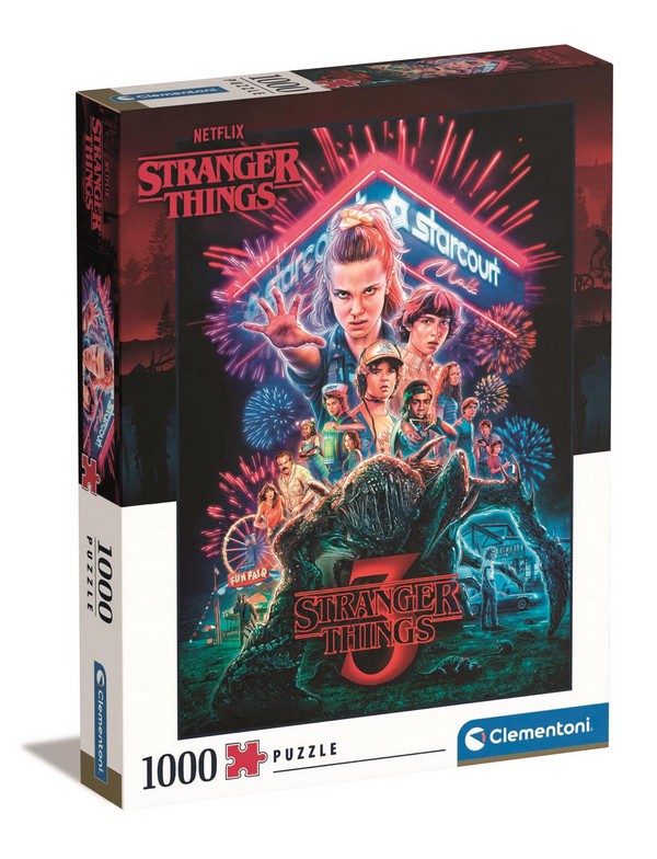 Clementoni Puzzle 1000 db-os - Stranger Things 3. (CL39653)
