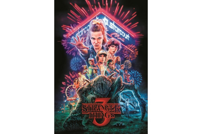 Clementoni Puzzle 1000 db-os - Stranger Things 3. (CL39653)