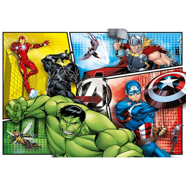 Clementoni Puzzle 104 db-os SuperColor - Marvel Bosszúállók