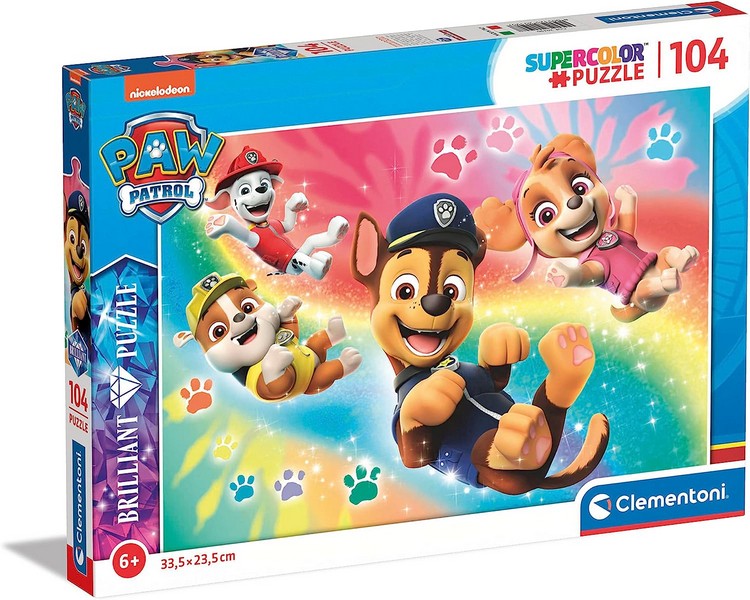 Clementoni Puzzle 104 db Supercolor - Mancs őrjárat 2023