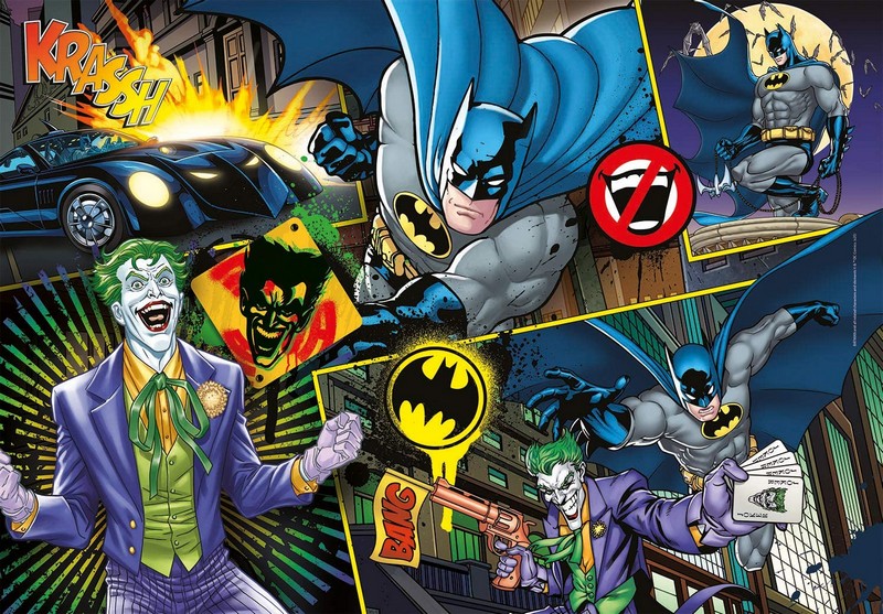 Clementoni Puzzle 104 db-os SuperColor Batman