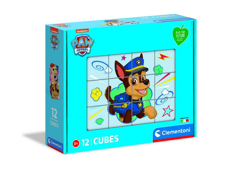 Clementoni Puzzle 12 db-os Play for future mesekocka kirakó - Mancs őrjárat