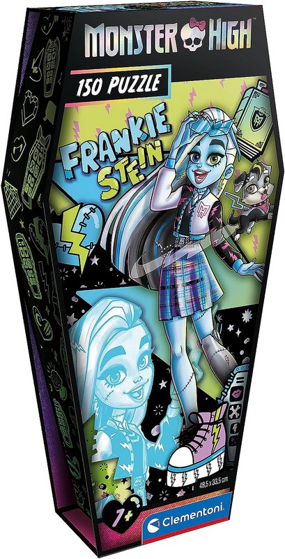 Clementoni Puzzle 150 db - Monster High Koporsó Frankie Stein
