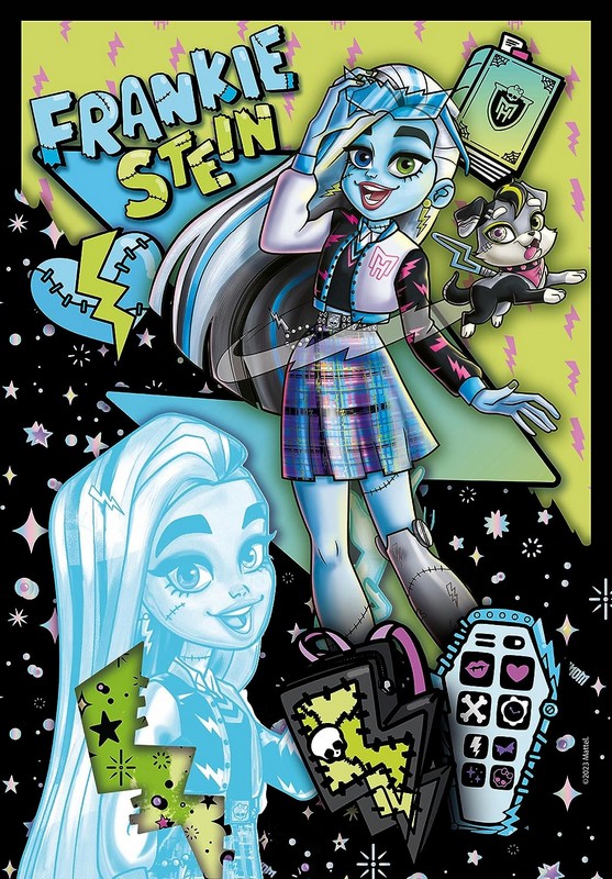 Clementoni Puzzle 150 db - Monster High Koporsó Frankie Stein