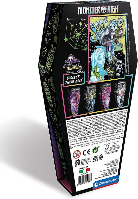 Clementoni Puzzle 150 db - Monster High Koporsó Frankie Stein