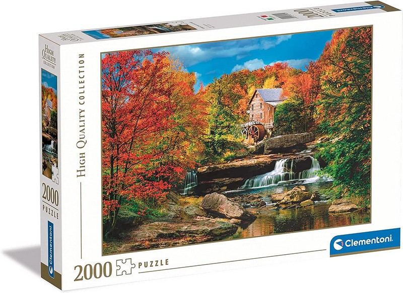 Clementoni Puzzle 2000 db HQC - Glade Creek Grist Mill