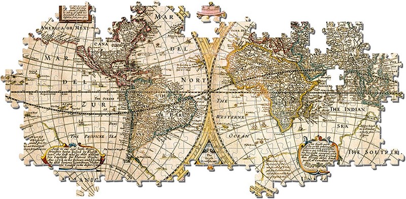 Clementoni Puzzle 3000 db HQC - Old Map