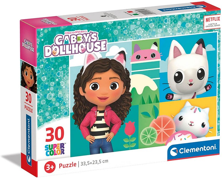 Clementoni Puzzle 30 db Supercolor - Gabi Babaháza