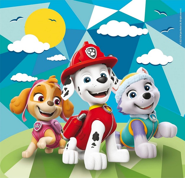 Clementoni Puzzle 3X48 db Supercolor - Mancs Őrjárat
