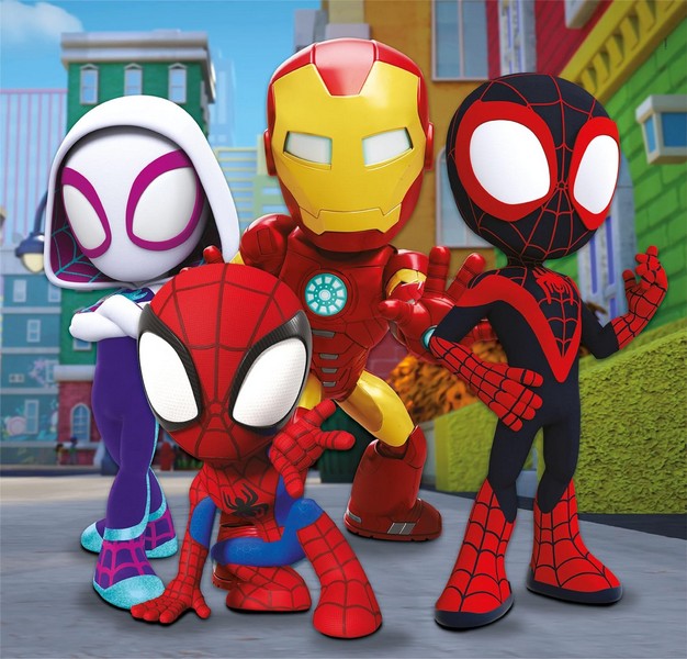 Clementoni Puzzle 3X48 db Supercolor - Spidey And His Amazing Friends