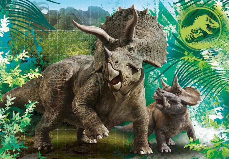 Clementoni Puzzle 3x48 db Supercolor - Jurassic World
