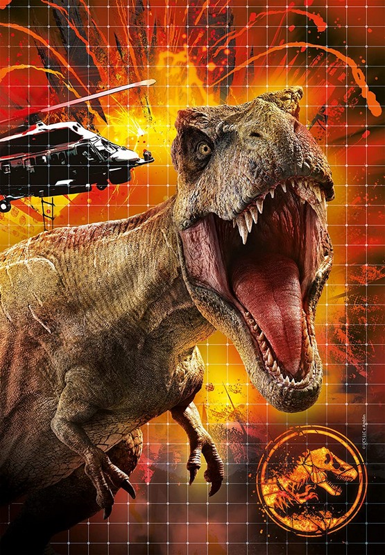 Clementoni Puzzle 3x48 db Supercolor - Jurassic World