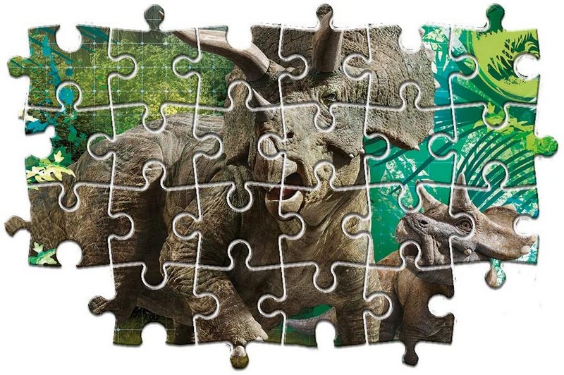 Clementoni Puzzle 3x48 db Supercolor - Jurassic World