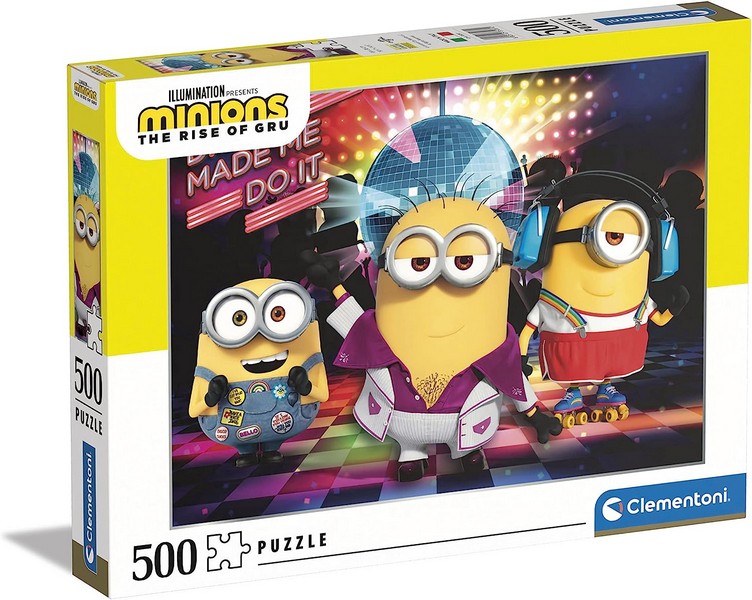 Clementoni Puzzle 500 db - Minyonok 2 2020